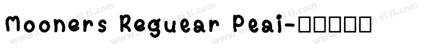 Mooners Regular Plai字体转换